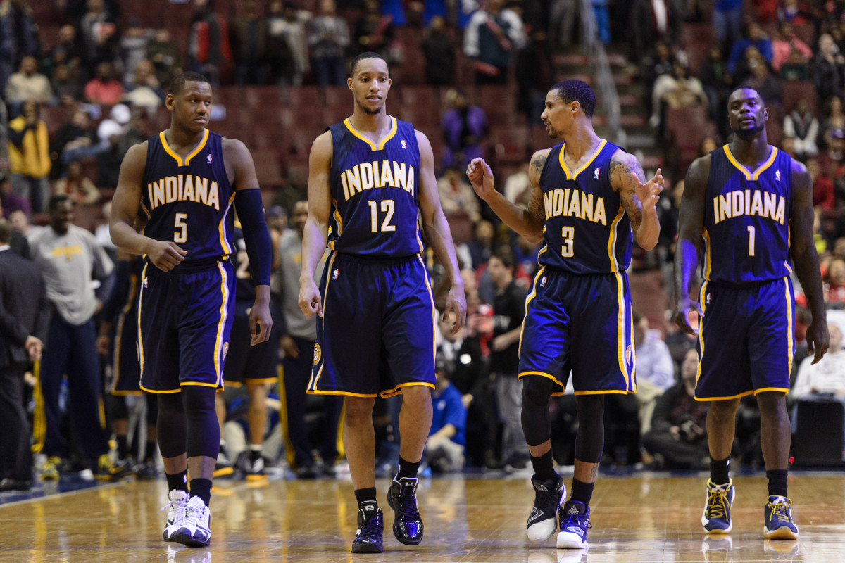 Evan Turner Lavoy Allen George Hill Lance Stephenson Indiana Pacers